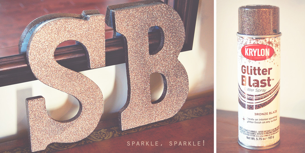 makey thursdays! sparkle letters