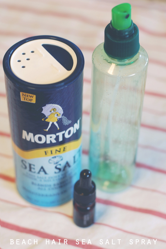 makey thursdays! beach hair sea salt spray