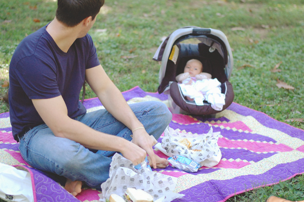 a picnic in the park