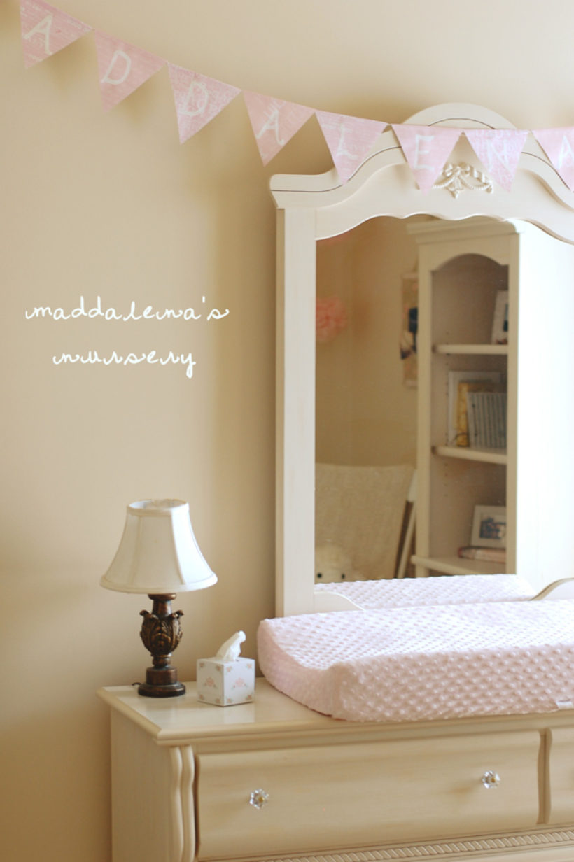 maddalena’s nursery [just a little bit of my favorite room in the house]