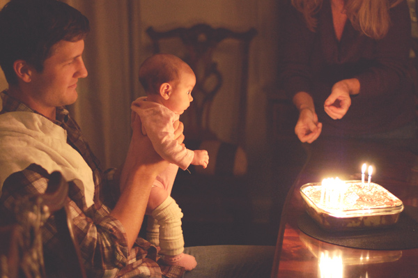 boy + baby + birthday candles