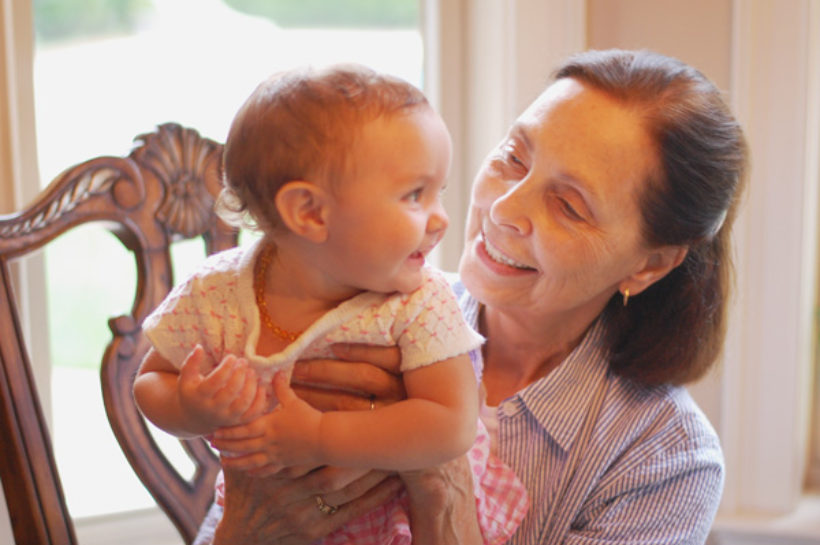 when [great!] grandmother comes to town!