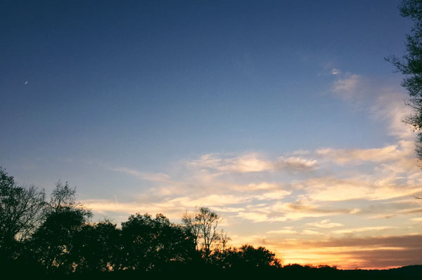 bare feet, beautiful sky