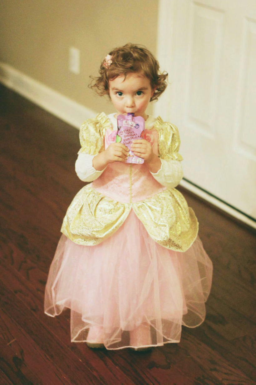 waking up is hard. even when you’re a princess. even on halloween!