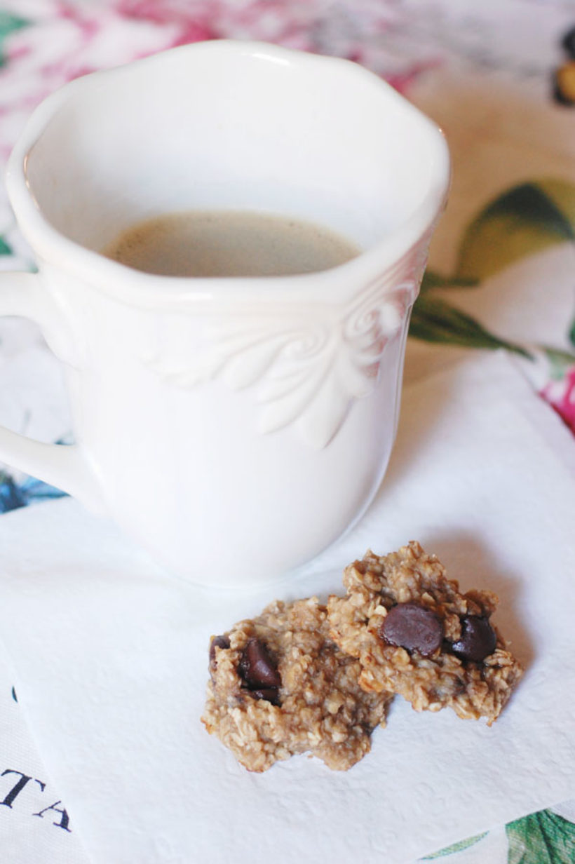 20 minute banana oat bites!