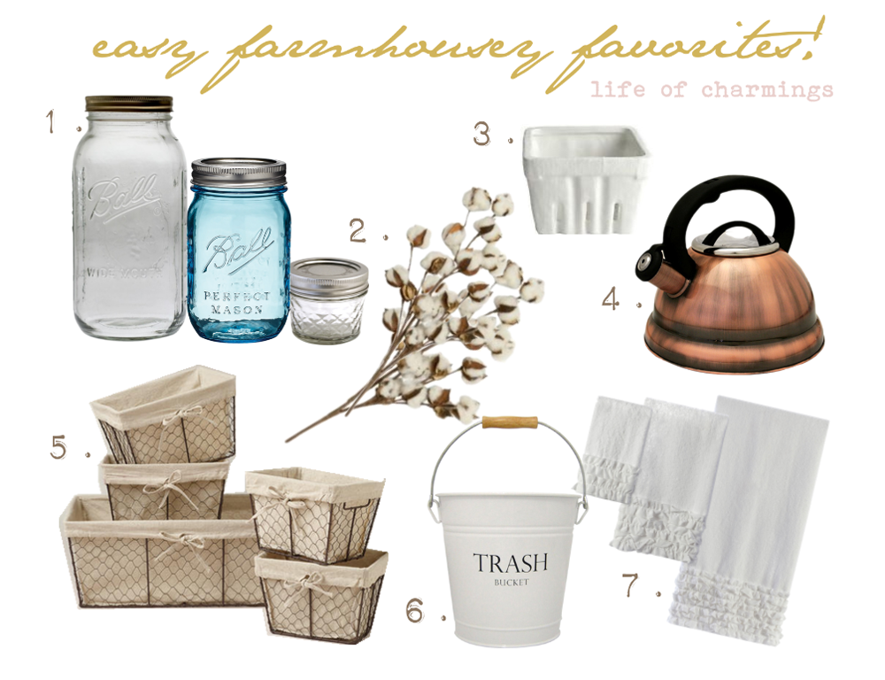 obsessed: easy farmhouse favorites!