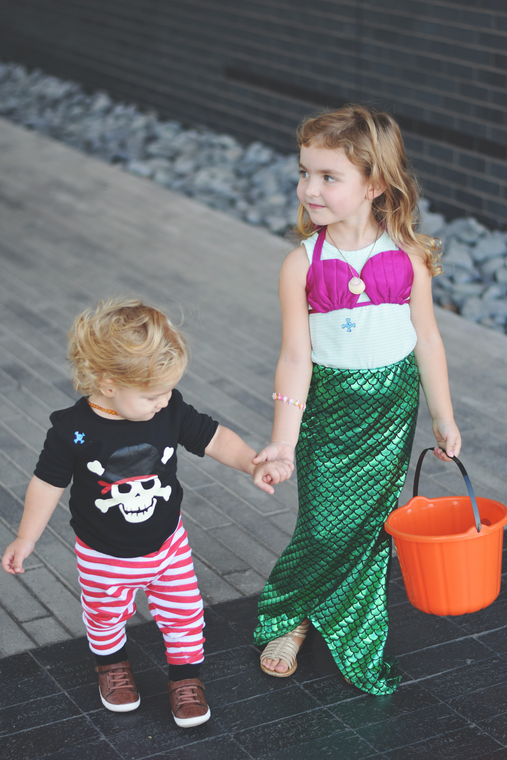 happy halloween from the sweetest little mermaid and pirate i ever did SEA!!