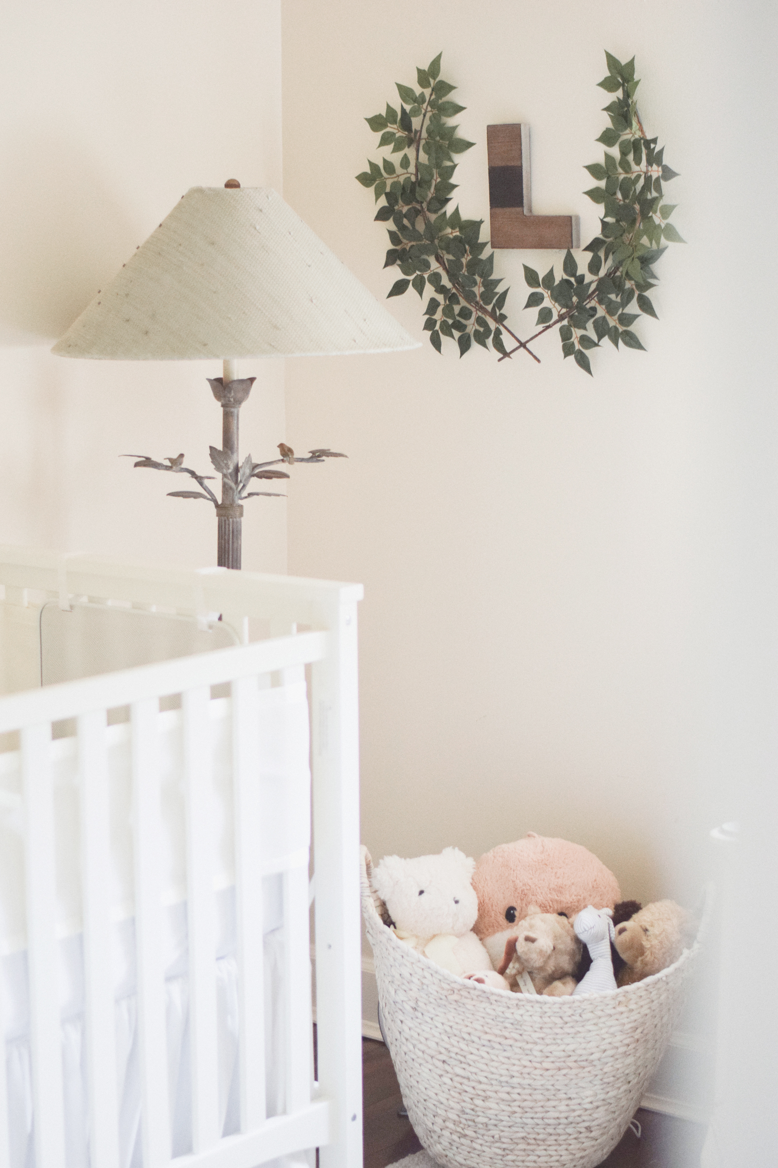 house peeks: a neutral nursery for my little luca bunny!