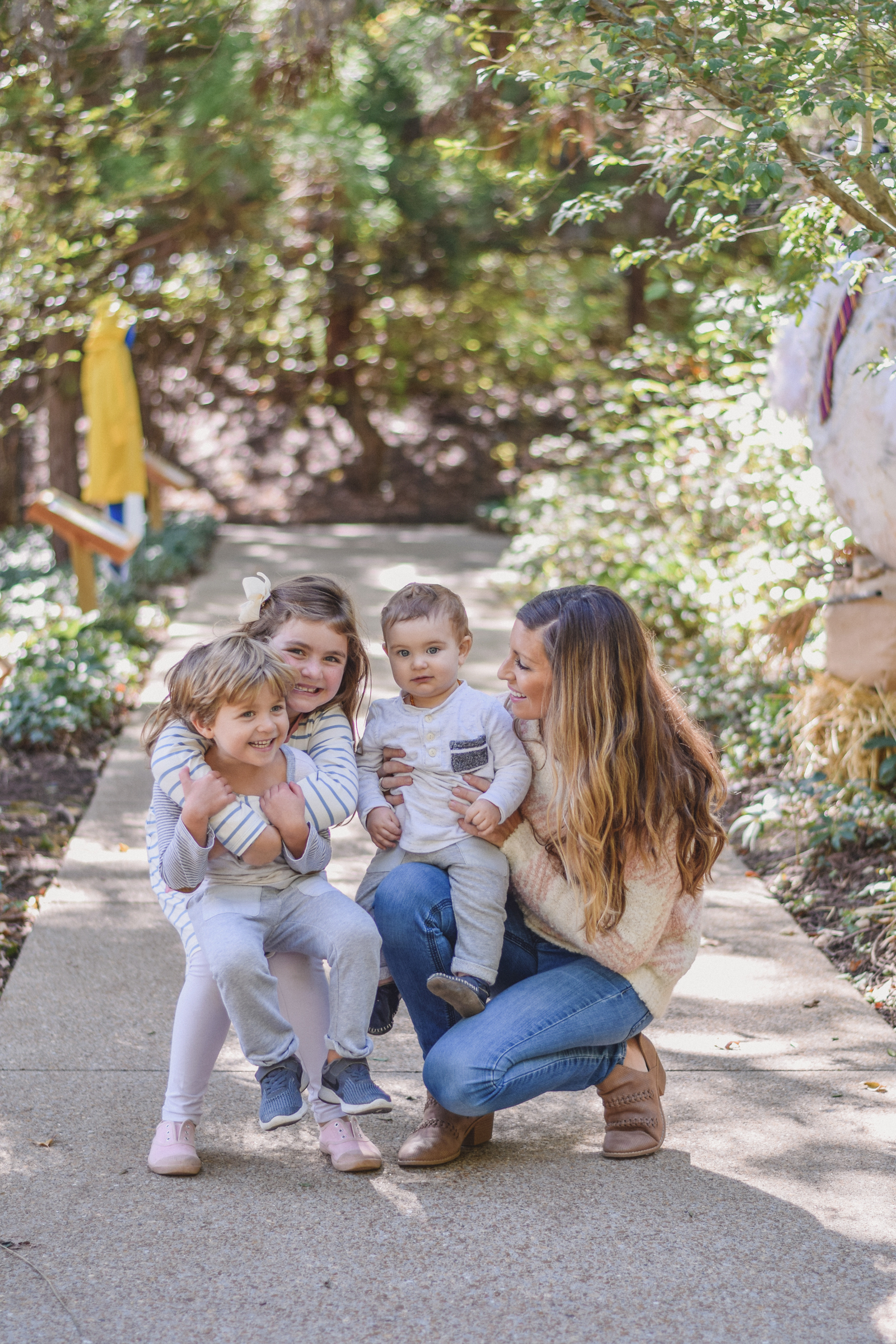 three little pumpkins at cheekwood harvest!